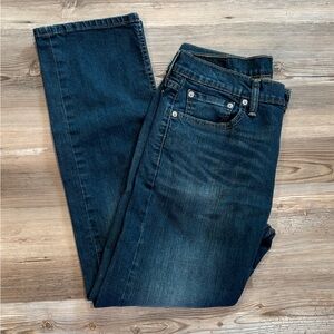 Levi Strauss Men's Dark Blue Denim Jeans